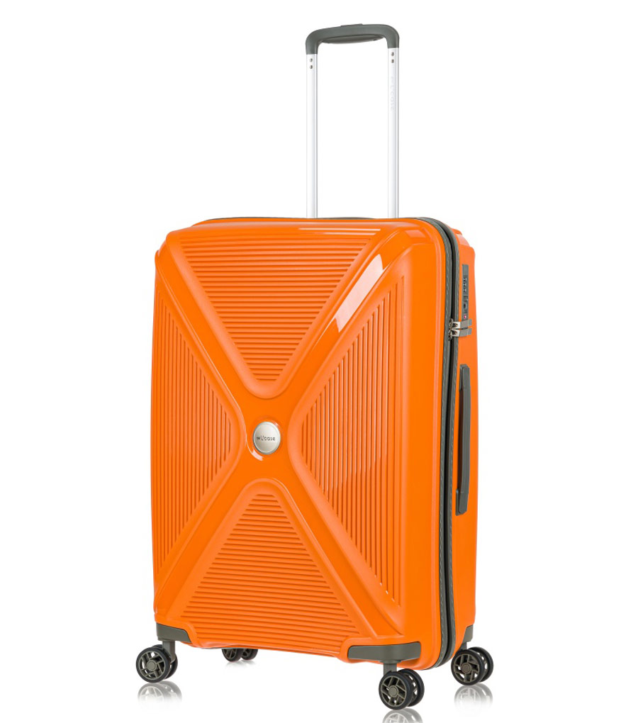 Средний чемодан L-case Berlin (67 cm) - Orange
