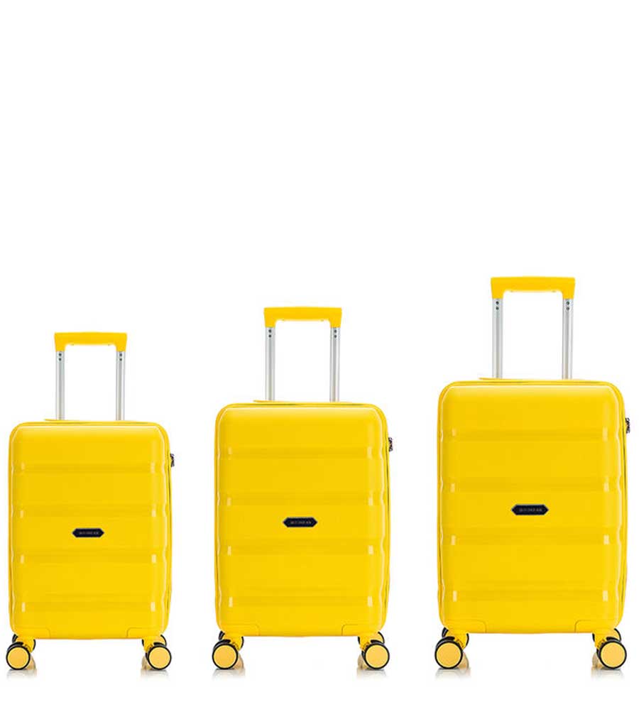 Средний чемодан MIRONPAN 11192 (59 см) - yellow