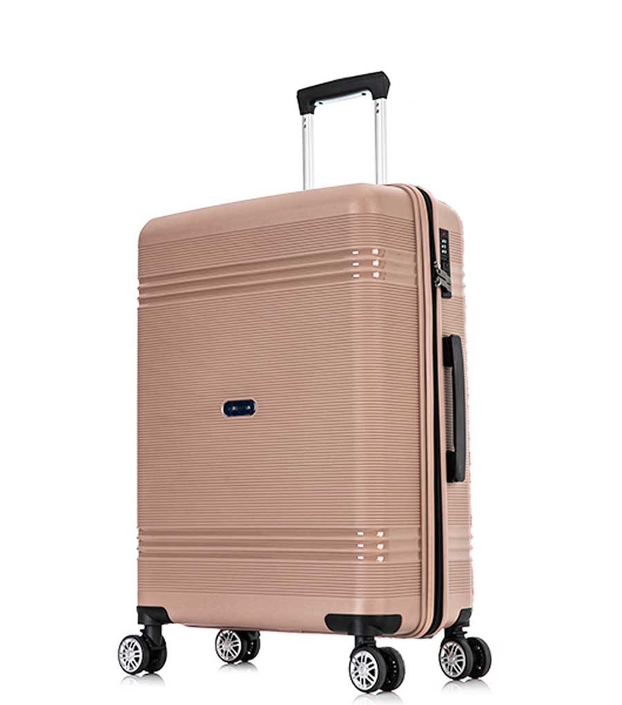 Средний чемодан MIRONPAN 11193 (67 см) - light beige