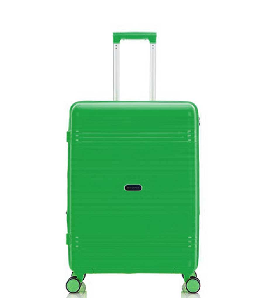 Средний чемодан MIRONPAN 11193 (67 см) - green