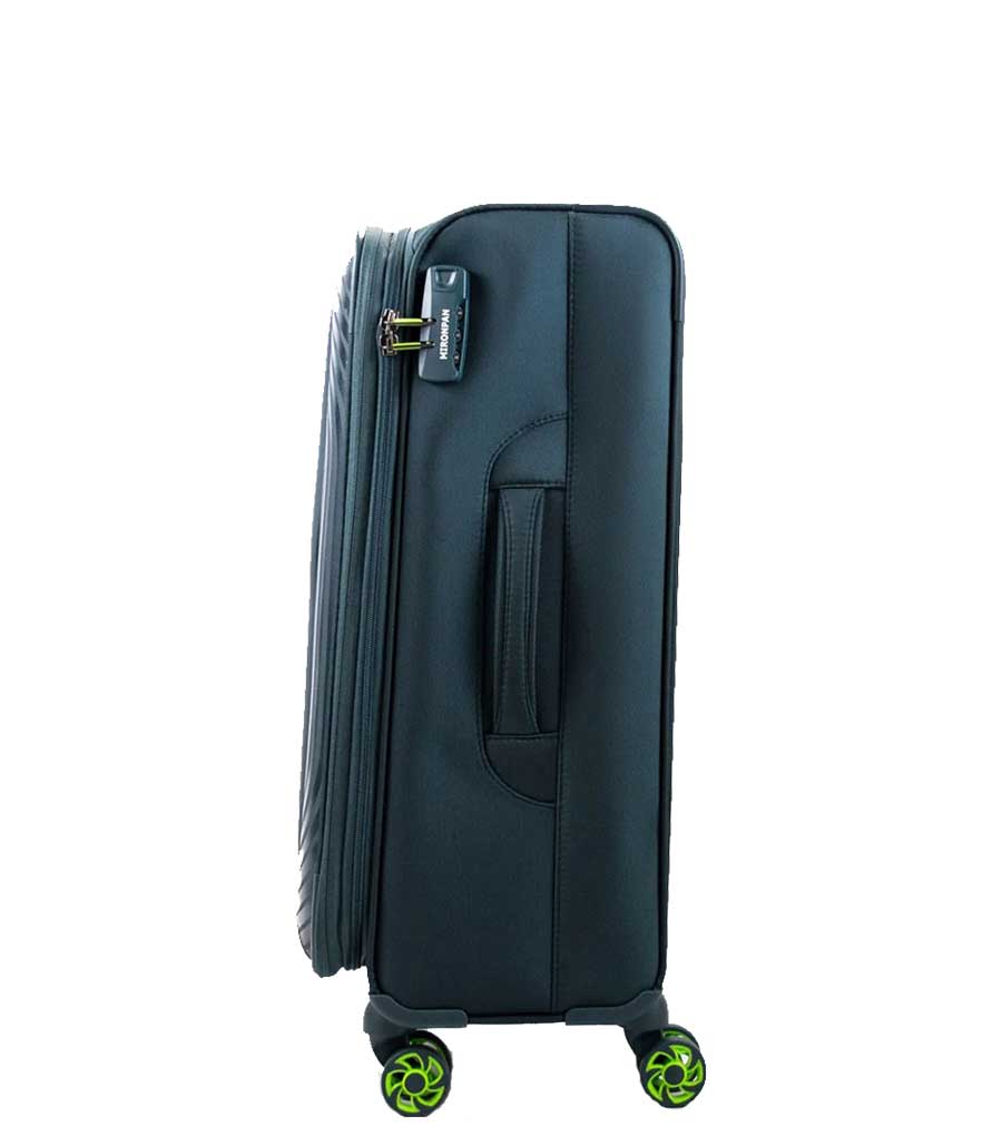 Средний чемодан MIRONPAN 50157 (63 см) - dark green