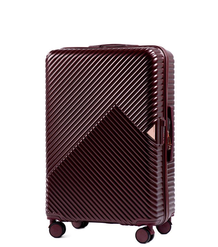 Средний чемодан Wings Dove WN01-4 - Dark Red (65 см)