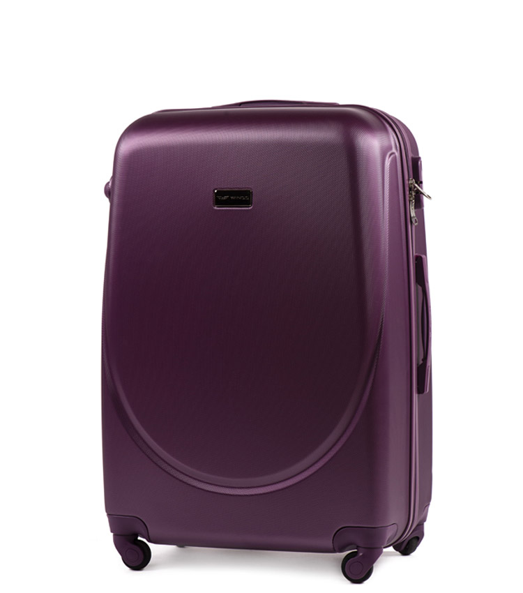 Средний чемодан Wings Goose 310-4 - Dark purple (65 см)