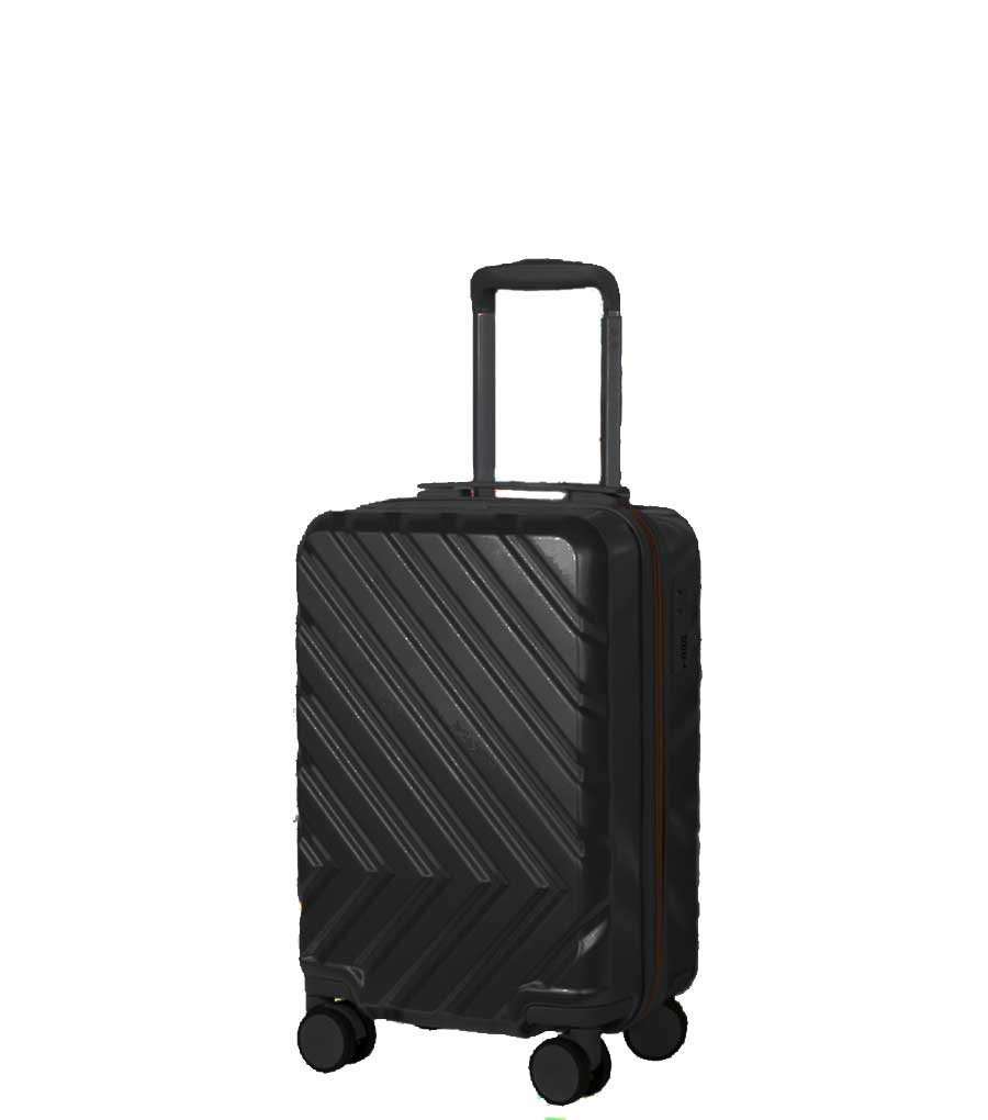 Малый чемодан MIRONPAN 77061 (53 см)~ручная кладь~ black