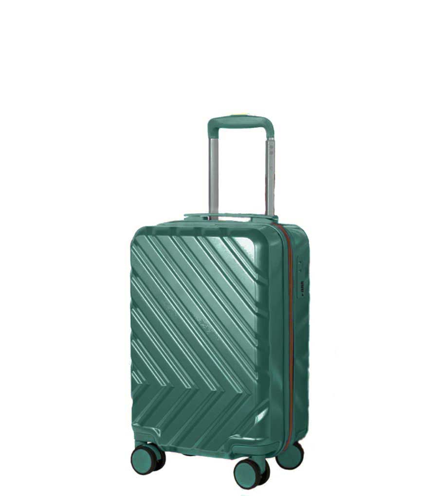Малый чемодан MIRONPAN 77061 (53 см)~ручная кладь~ dark green