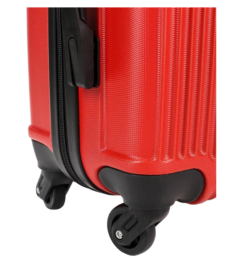 Малый чемодан-спиннер Polar РА056 red (55 см) 
