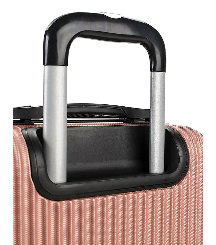 Малый чемодан-спиннер Polar РА056 pink (55 см) 
