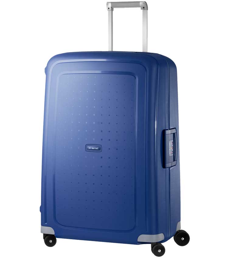 Большой чемодан Samsonite SCURE 10U*01002 (75 см) - Dark blue