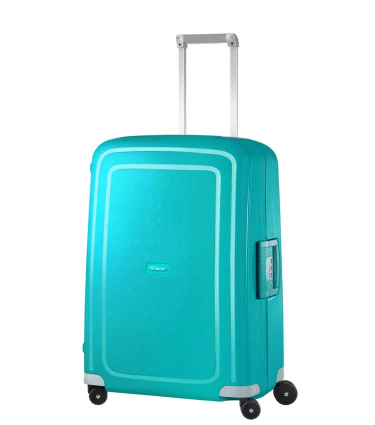 Средний чемодан Samsonite SCURE 10U*11001 (69 см) - Aqua blue