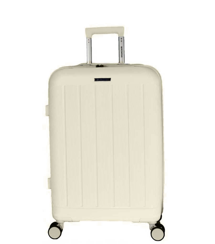 Средний чемодан MIRONPAN 11197 (61 см) - milky