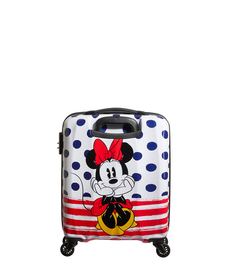 Малый чемодан American Tourister DISNEY LEGENDS 19C*31019 (55 см) Minnie Blue Dots ~ручная кладь~