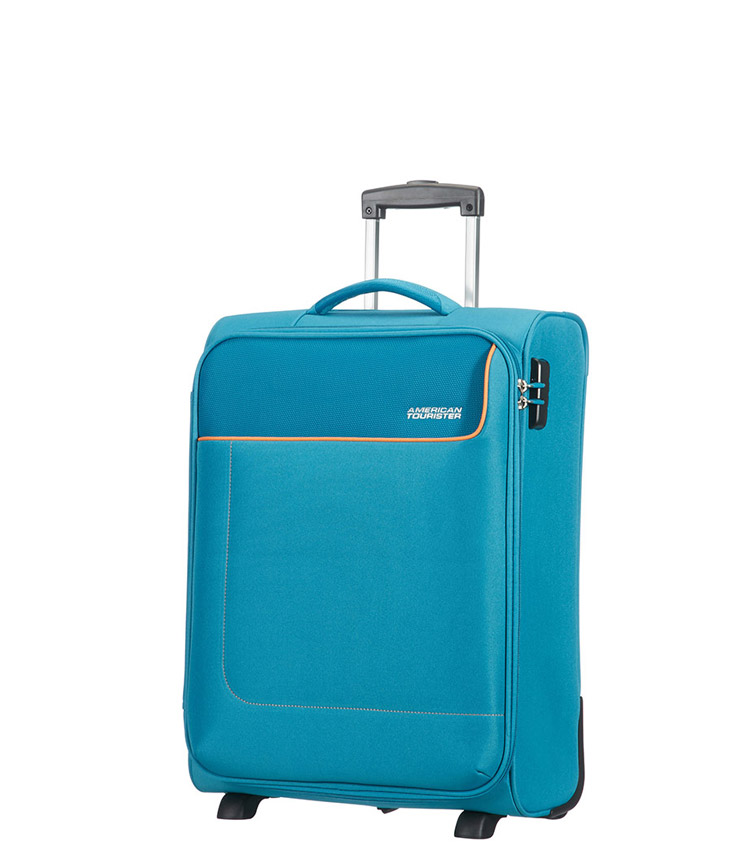 Малый чемодан American Tourister Funshine 20G*11001 (55 см) - Blue Ocean ~ручная кладь~