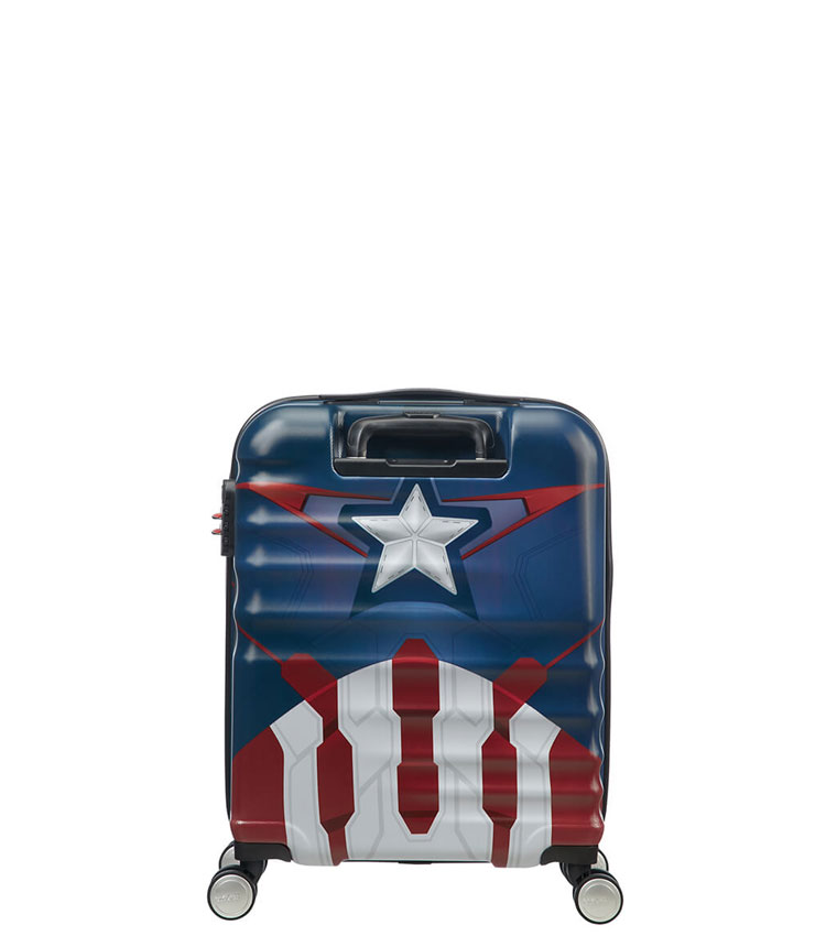 Малый чемодан American Tourister WAVEBREAKER DISNEY 31C*22002 (55 см) Captain America Close-Up ~ручная кладь~