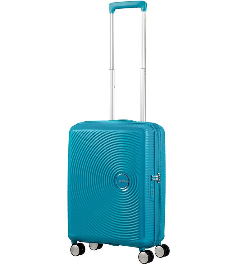Малый чемодан American Tourister 32G*01001 Soundbox Spinner (55 см) ~ручная кладь~