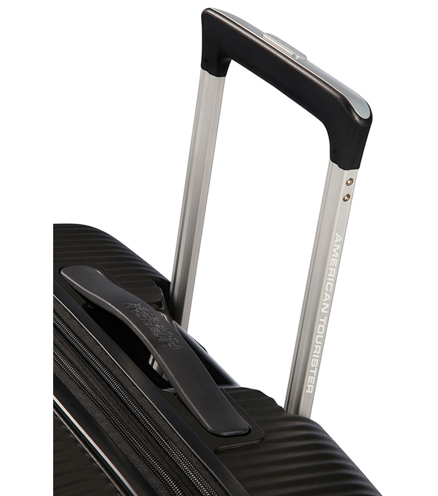 Большой чемодан American Tourister 32G*09003 Soundbox Spinner (77 см) - Bass Black