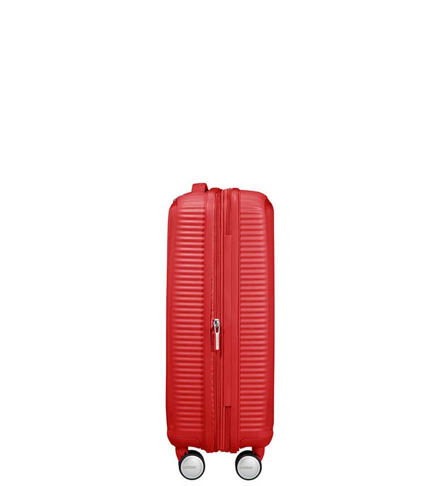 Малый чемодан American Tourister 32G*10001 Soundbox Spinner (55 см) ~ручная кладь~ Coral Red