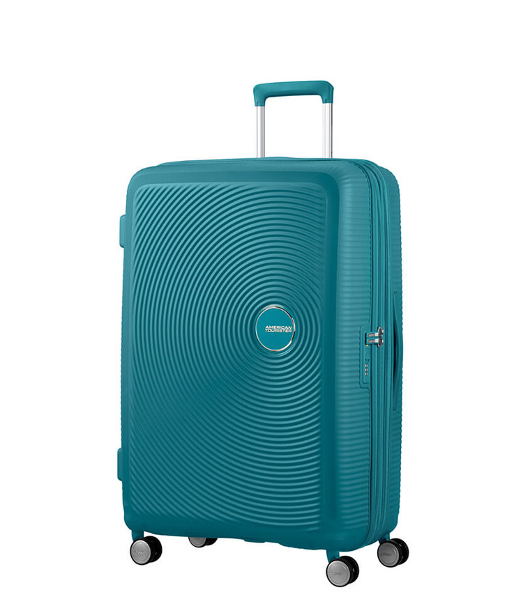 Средний чемодан American Tourister Soundbox Spinner Expandable 32G*14002 (67 см) Jade Green