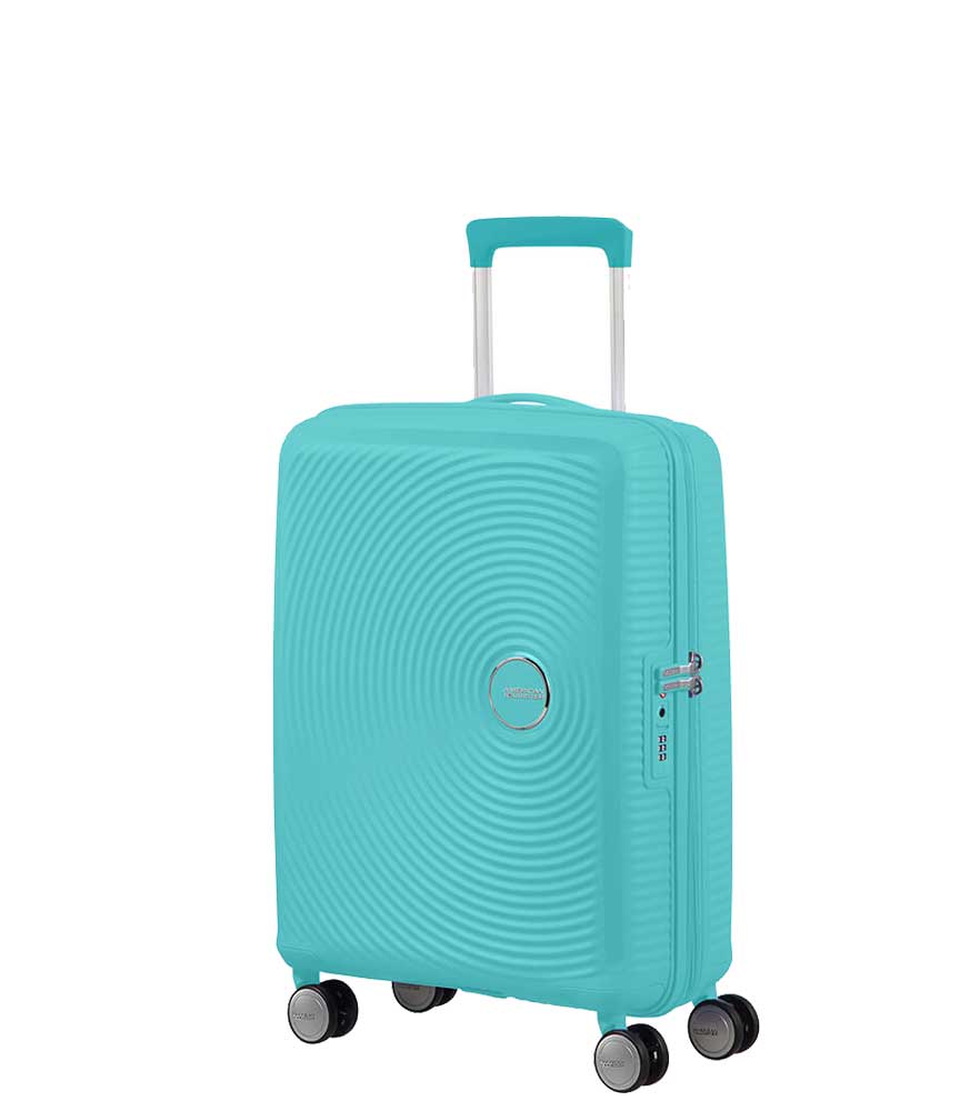 Малый чемодан American Tourister Soundbox 32G*21001 (55 см) ~ручная кладь~ Poolside Blue