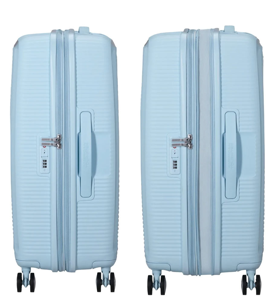 Средний чемодан American Tourister Soundbox 32G*22002 (67 см) - Pastel Blue