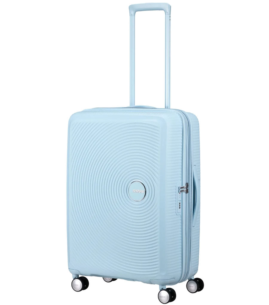 Средний чемодан American Tourister Soundbox 32G*22002 (67 см) - Pastel Blue
