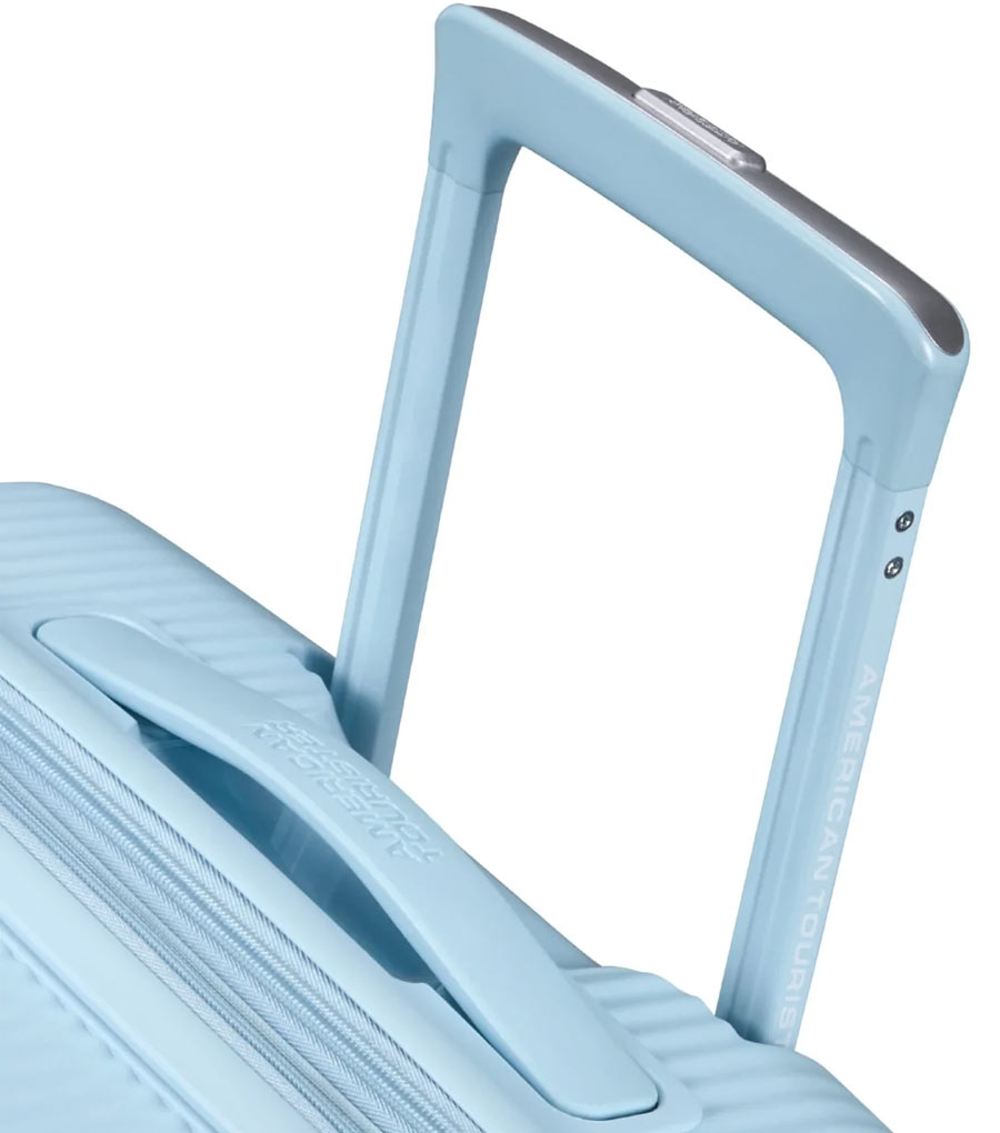 Малый чемодан American Tourister SOUNDBOX 32G*22001 (55 см) ~ручная кладь~ Pastel Blue