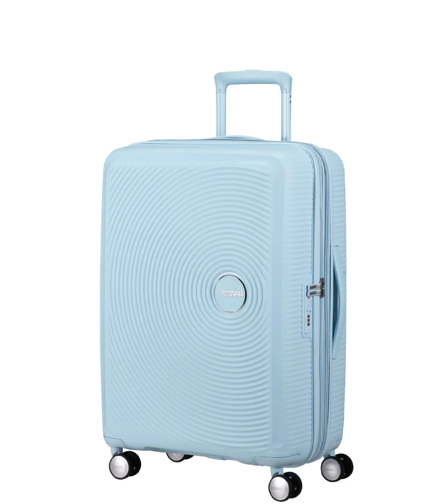 Средний чемодан American Tourister Soundbox 32G*22002 (67 см) - Pastel Blue
