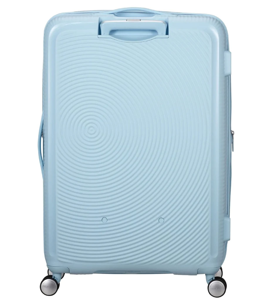Большой чемодан American Tourister 32G*22003 Soundbox Spinner (77 см) - 	Pastel Blue