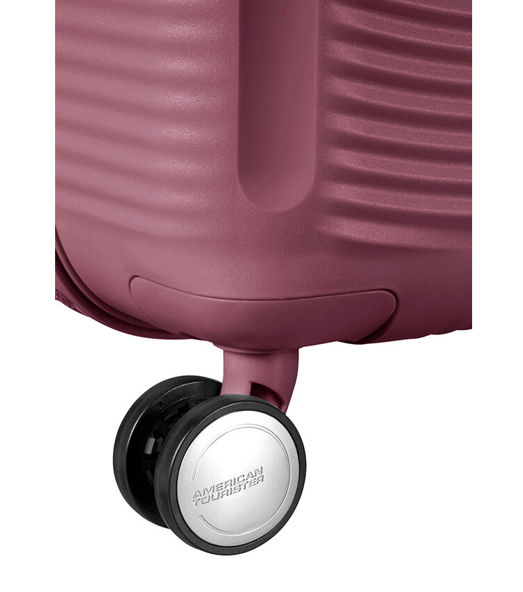 Малый чемодан American Tourister Soundbox 32G*40001 (55 см) Dark Burgundy ~ручная кладь~