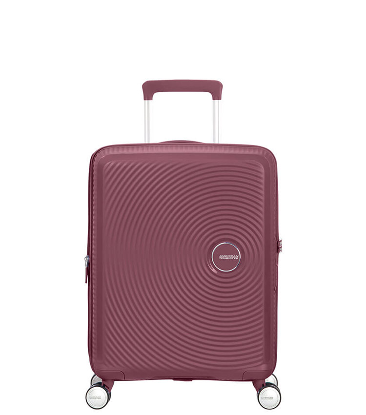 Малый чемодан American Tourister Soundbox 32G*40001 (55 см) Dark Burgundy ~ручная кладь~