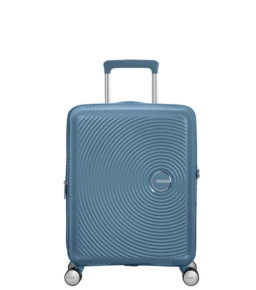 Малый чемодан American Tourister Soundbox 32G*51001 (55 см) ~ручная кладь~ Stone Blue