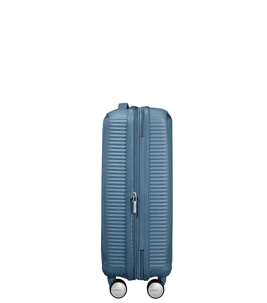 Малый чемодан American Tourister Soundbox 32G*51001 (55 см) ~ручная кладь~ Stone Blue