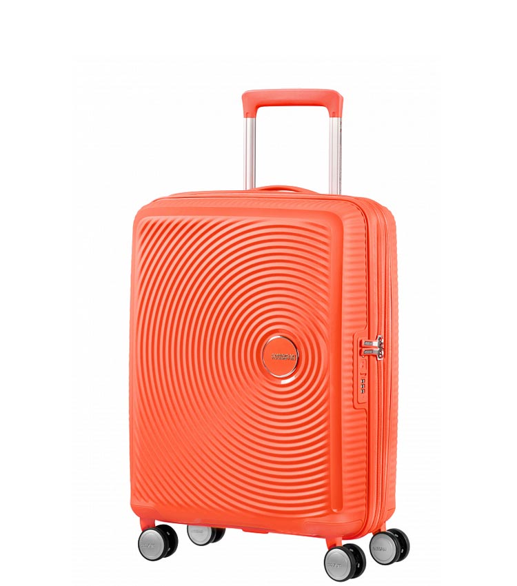 Малый чемодан American Tourister 32G*66001 Soundbox Spinner (55 см) ~ручная кладь~