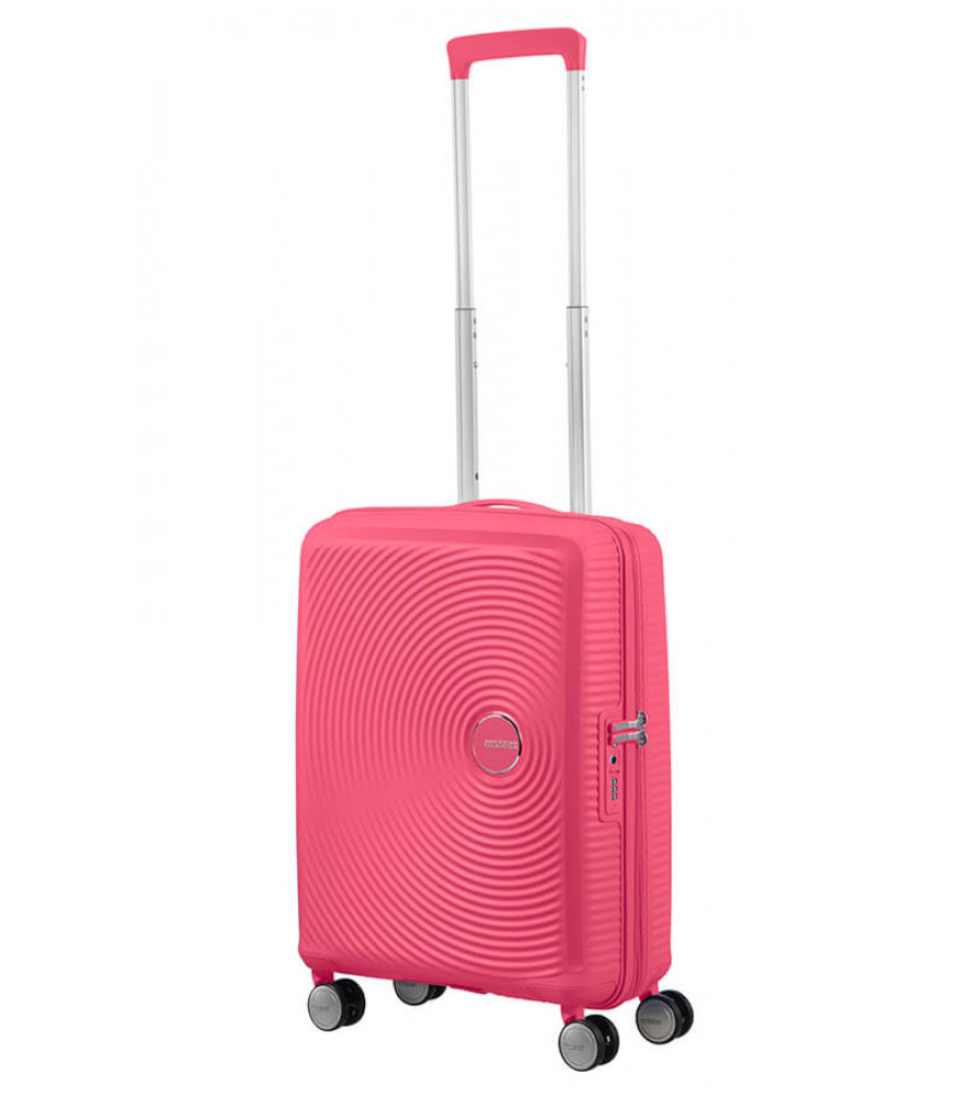 Малый чемодан American Tourister 32G*70001 Soundbox Spinner (55 см) ~ручная кладь~