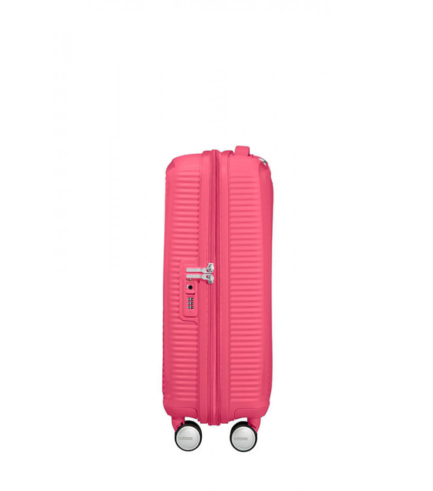 Малый чемодан American Tourister 32G*70001 Soundbox Spinner (55 см) ~ручная кладь~