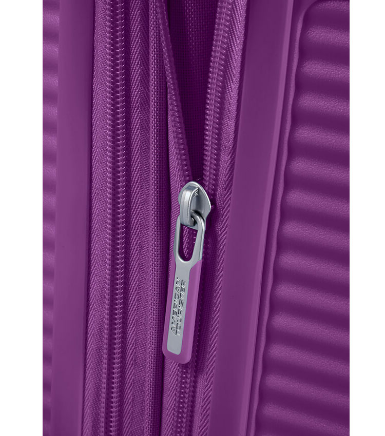 Малый чемодан American Tourister Soundbox 32G*71001 (55 см) Purple Orchid ~ручная кладь~