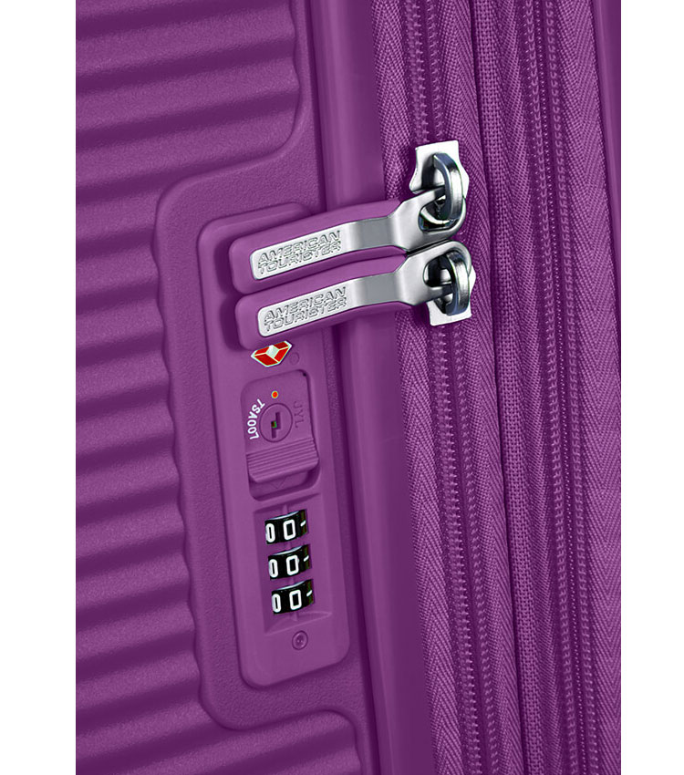 Большой чемодан American Tourister Soundbox 32G*71003 (77 см) Purple Orchid