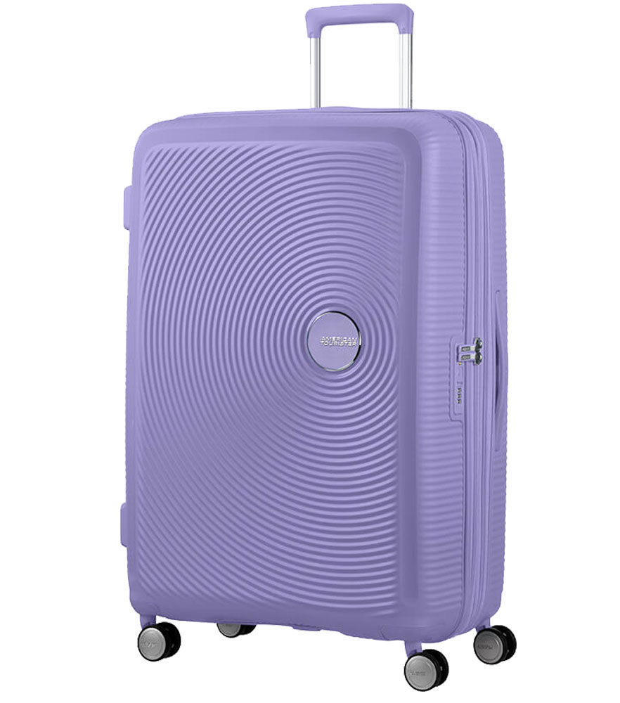 Большой чемодан American Tourister 32G*82003 Soundbox Spinner (77 см) - 	Lavender