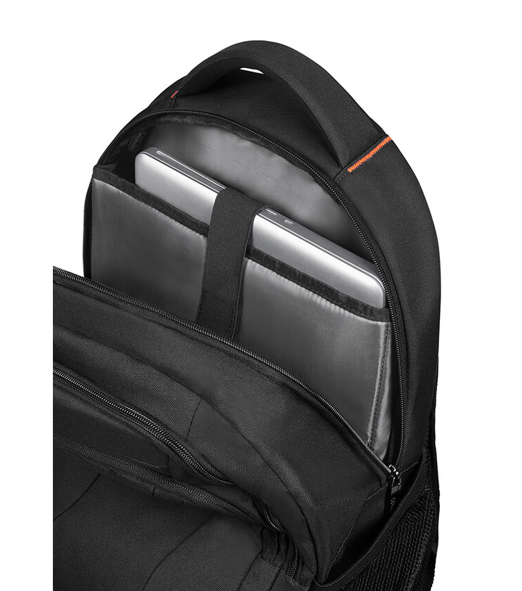 Рюкзак American Tourister AT WORK Laptop Rucksack 15.6 33G*39002 - 	Black/Orange