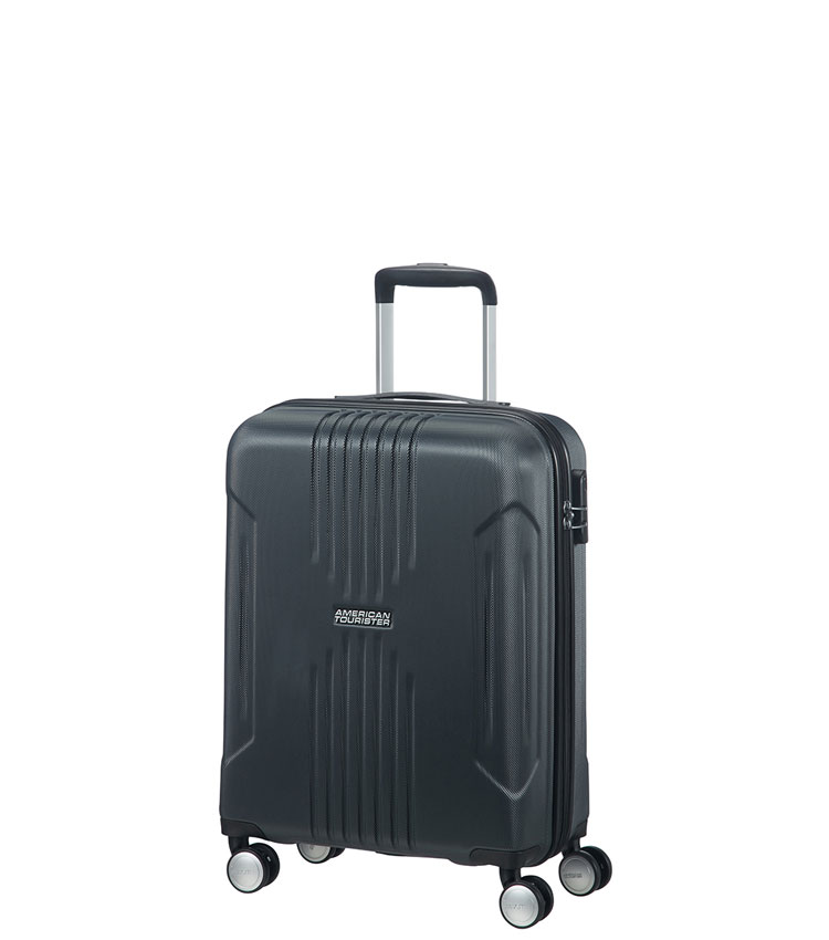 Малый чемодан American Tourister Tracklite 34G*08001 (55 см) Dark Slate ~ручная кладь~