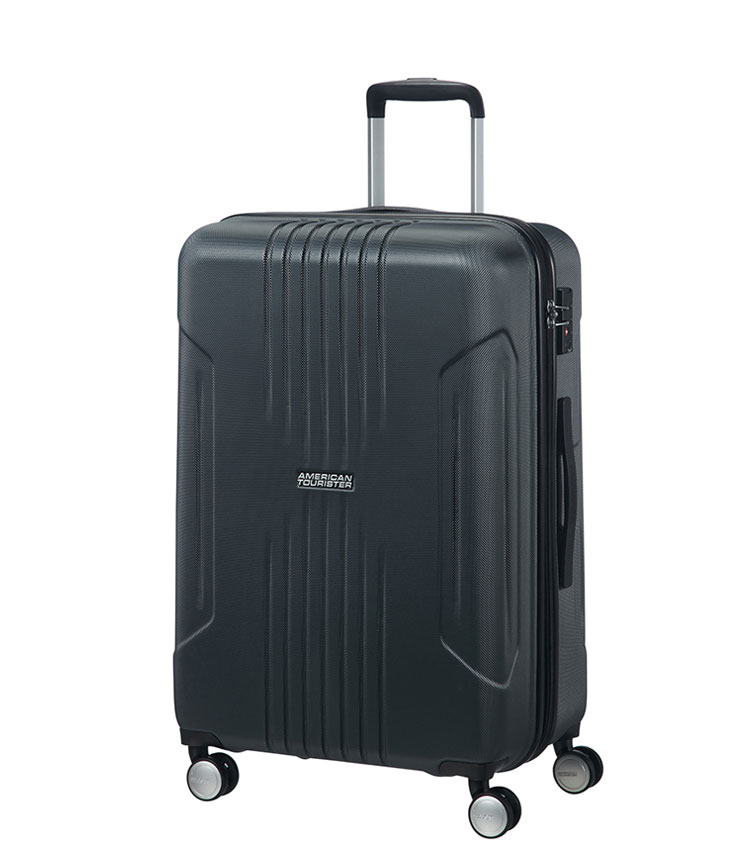 Средний чемодан American Tourister Tracklite 34G*08002 (67 см) 	Dark Slate