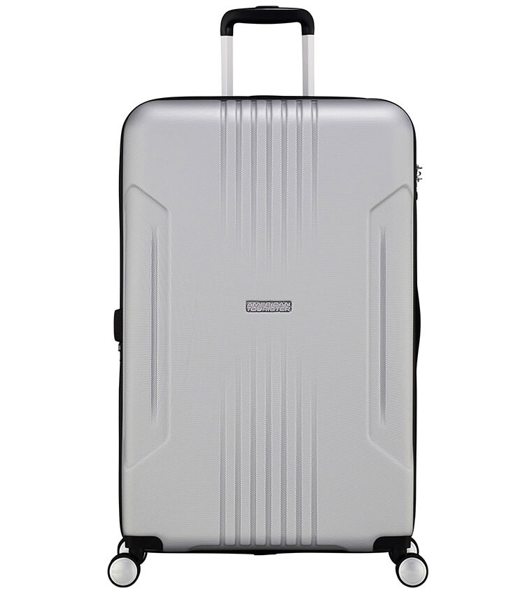 Большой чемодан American Tourister Tracklite 34G*25003 (78 см) Silver
