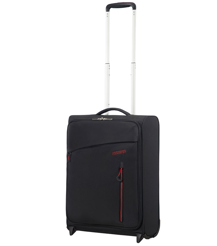 Малый чемодан American Tourister Litewing 38G*09001 - Volcanic Black ~ручная кладь~