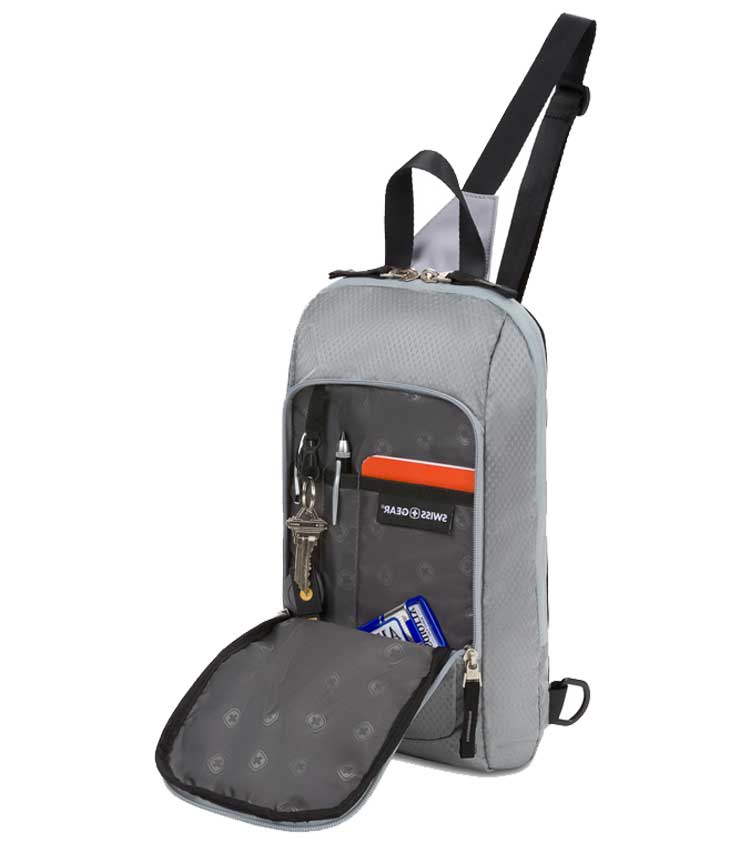 Рюкзак SWISSGEAR на одно плечо (3992424550) - Grey