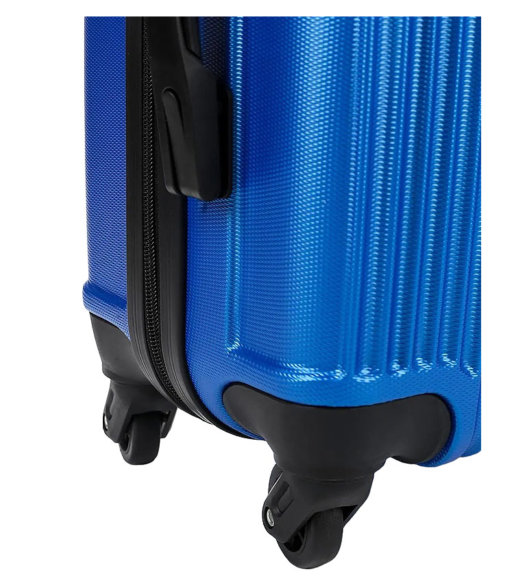 Средний чемодан-спиннер Polar РА056 blue (64 см)