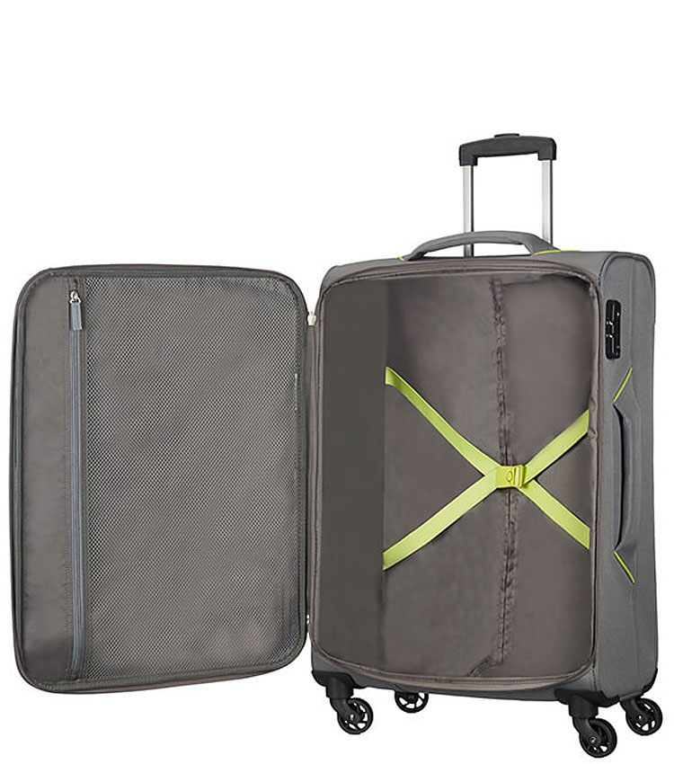Средний чемодан American Tourister Holiday Heat 50G*08005 (67 см) - Metal Grey