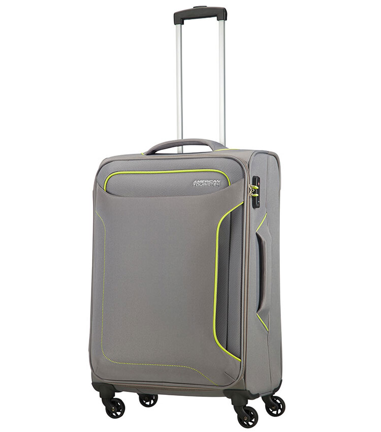 Средний чемодан American Tourister Holiday Heat 50G*08005 (67 см) - Metal Grey