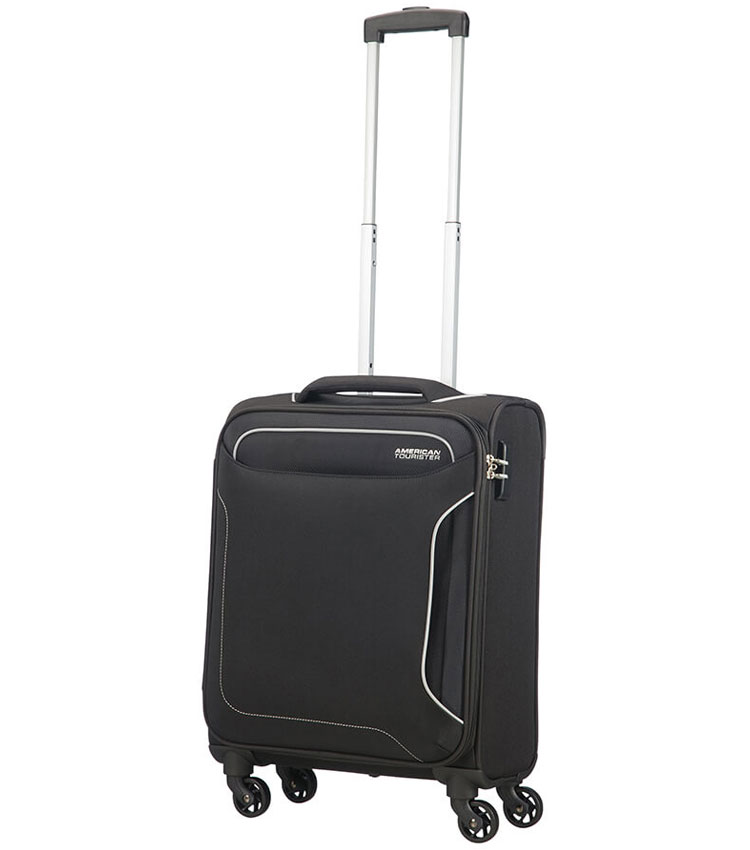 Малый чемодан American Tourister Holiday Heat 50G*09004 (55 см) ~ручная кладь~ Black