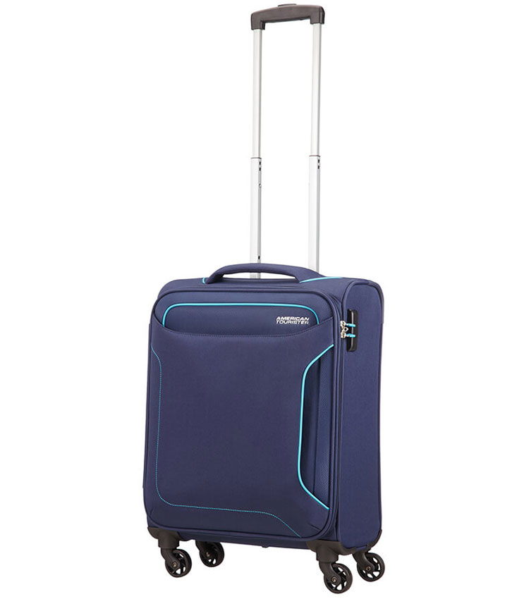 Малый чемодан American Tourister Holiday Heat 50G*41004 (55 см) ~ручная кладь~ Navy