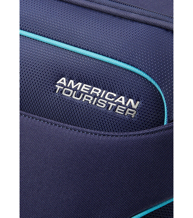 Малый чемодан American Tourister Holiday Heat 50G*41004 (55 см) ~ручная кладь~ Navy