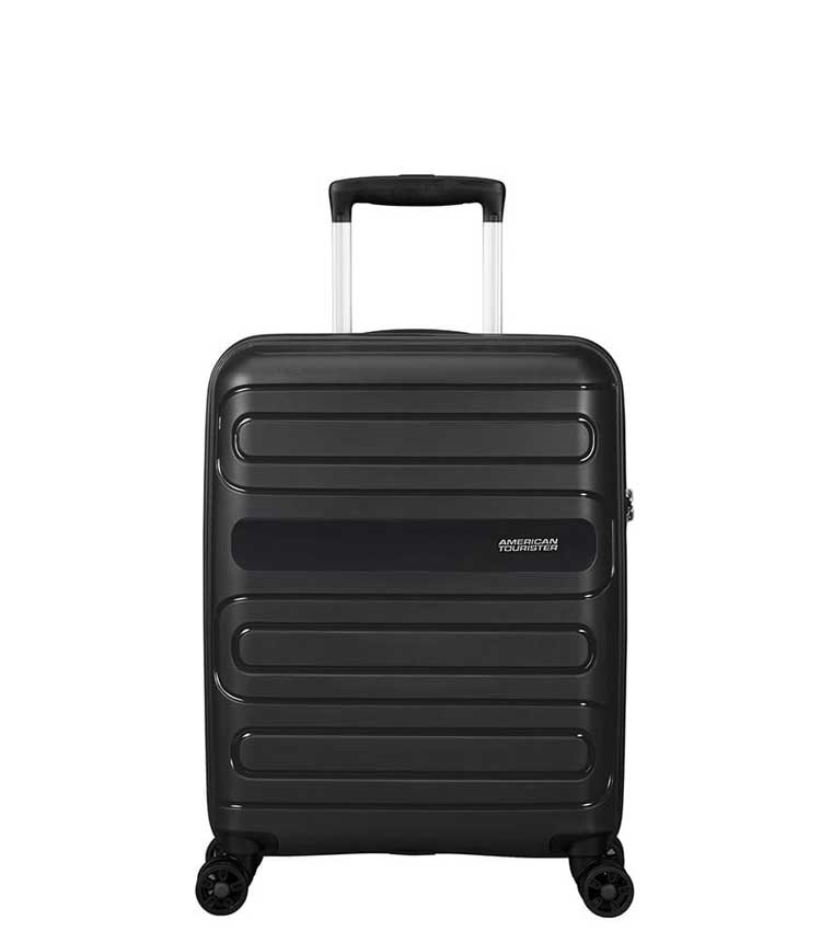 Малый чемодан American Tourister Sunside 51G*09001 (55 см) ~ручная кладь~ Black